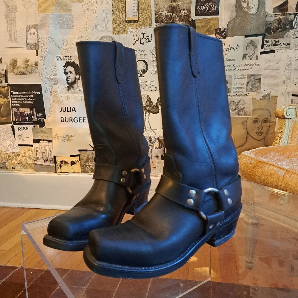 Womens Motorcycle Boots - Double-H